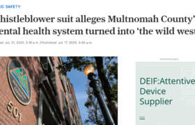 Whistleblower suit alleges Multnomah County
